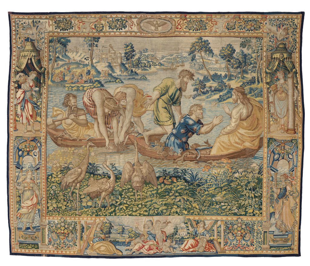Conserving The Miraculous Draught of Fishes (Tapestry): Travel alongside this miraculous tapestry and go behind the scenes in Belgium 