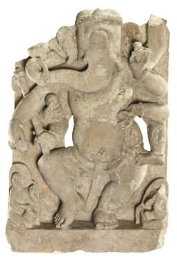 Artist Unknown, Central India, Pala Period -Dancing Ganesha.JPG