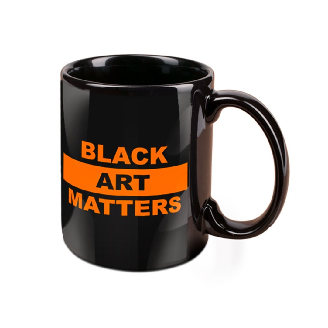 MG-28428 Willie Cole Black Art Matters 11 oz Mug1.jpg