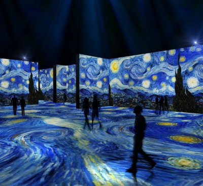 The LUME Indianapolis Feauring Van Gogh